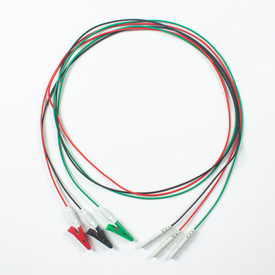 Compatible ECG cable to Animal Din Type to Animal Grabber 3Lead