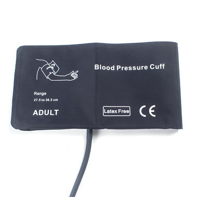 Adult NIBP Cuff Bladderless Single Tube 27.5-36.5cm Nylon Cuff