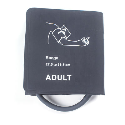 Adult NIBP Cuff Bladderless Single Tube 27.5-36.5cm Nylon Cuff