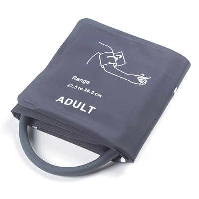 Adult NIBP Cuff Bladderless Single Tube 27.5-36.5cm Nylon Cuff