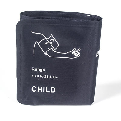 Hose Color Gray Pediatric NIBP Cuff 13.8-21.5cm Nylon Cuff Bladderless Single Tube
