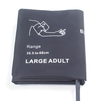 Large Adult NIBP Cuff Bladderless Single Tube 35.5-46cm Nylon Cuff