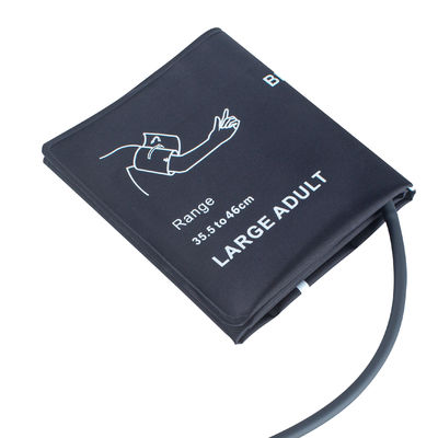Large Adult NIBP Cuff Bladderless Single Tube 35.5-46cm Nylon Cuff