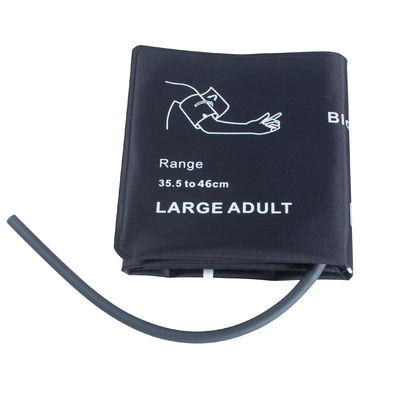 Large Adult NIBP Cuff Bladderless Single Tube 35.5-46cm Nylon Cuff