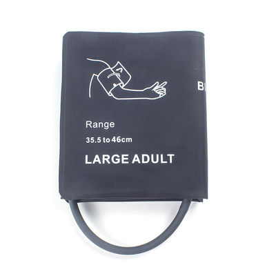 Large Adult NIBP Cuff Bladderless Single Tube 35.5-46cm Nylon Cuff