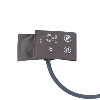 Bag Packaging Neonate NIBP Cuff Single Tube 6-11cm TPU Cuff Brown
