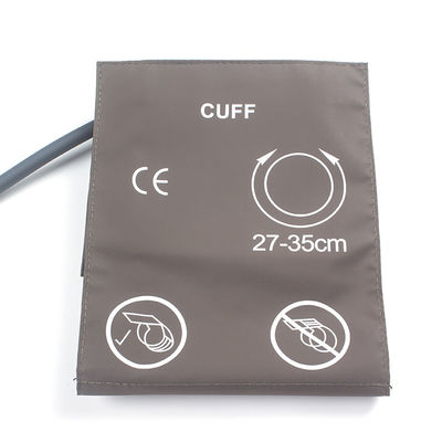 Small Adult NIBP Cuff Single Tube 20.5-28cm TPU Cuff Brown M1573A 989803104161