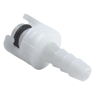 White GE NIBP Connector 330091 Plastic for Latex-free Blood Pressure Monitoring