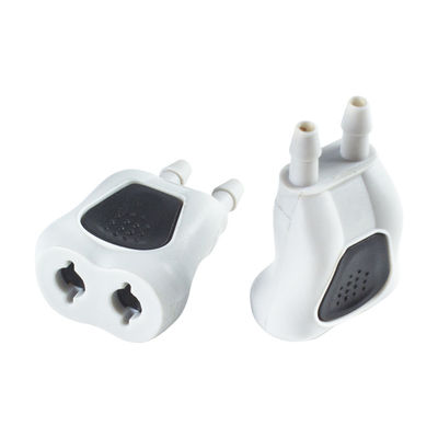 Latex-free Sterile GE Dina Click Female 2059294-001 NIBP Connector For Dual Lumen Hoses