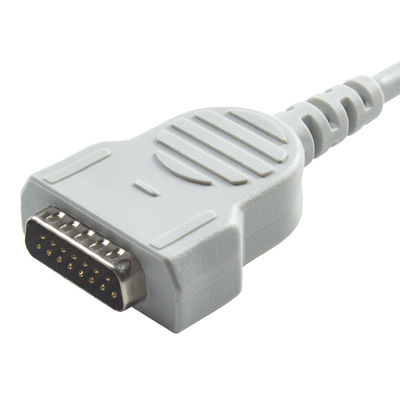 Flexible GE Healthcare Marquette EKG Trunk Cable 22341809 for Adult/Pediatric Monitoring