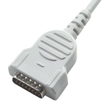 Flexible GE Healthcare Marquette EKG Trunk Cable 22341809 for Adult/Pediatric Monitoring
