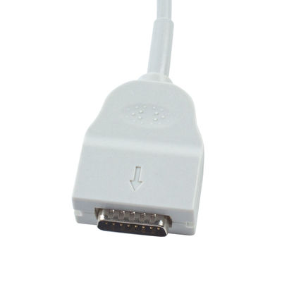 OD6mm 2.2M EKG Trunk Cable Compatible with Mortara Burdick 1600 300 3100 400 6100 800