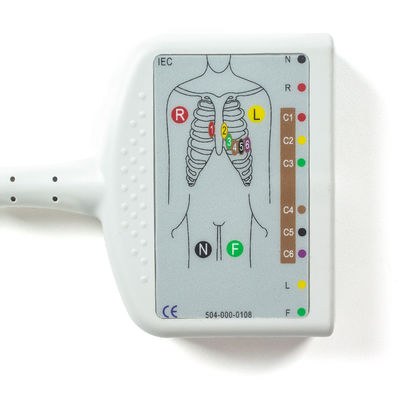 Compatible Fukuda Denshi 10Lead EKG Cable for CardiMax FX-7202, CardiMax FX-7402, CardiMax FX-7101
