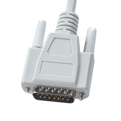 Compatible Nihon Kohden ECG Diagnostic EKG Cable 10Lead for Cardiofax C, Cardiofax GEM 9020K, Cardiofax M