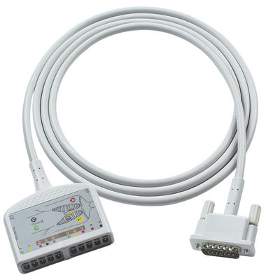 OD6mm 2.2M P-hilips EKG Cable Trunk Cable for M1770A M1771A M1772A Pagewriter 100 Pagewriter 200
