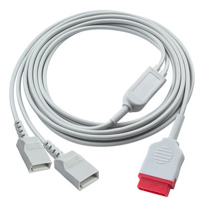 11Pin to 2 Utah IBP Cable 3.5M Compatible for GE Patient Monitor Accessories