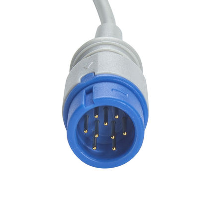 Compatible ViewMed 9Pin SpO2 Probe Adult ViewMed Saturation Monitor Finger Clip 3.0M