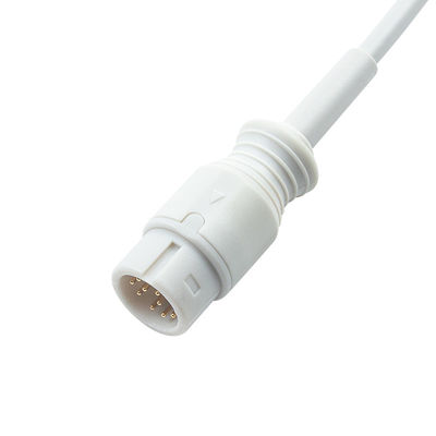 Grey Compatible Neonate SpO2 Probe for Medetec England SPO2 Sensor 12Pin 3.0M
