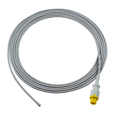 Edan Compatible Round Distal Connector Reusable Temperature Probe for Adult Rectal