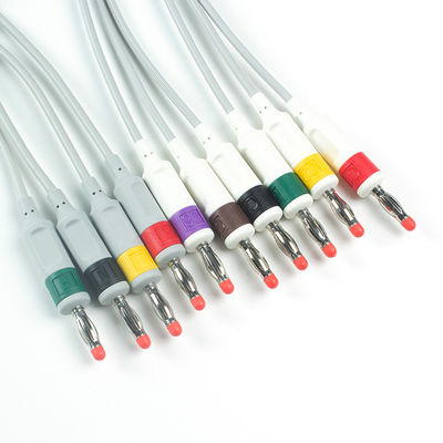 Original Mindray ECG 12Lead Electrocardiogram Cable 040-001644-00 BeneHeart R12, BeneHeart R3