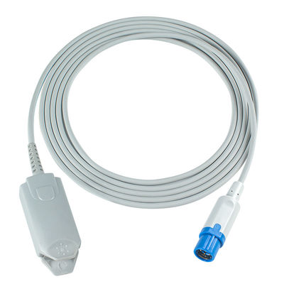 Grey Compatible Draeger Direct-Connect SpO2 Sensor for Infinity Delta 7Pin Shelf Life 24 Months