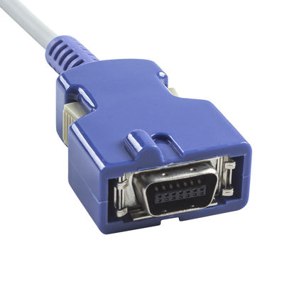 Semi-finished SpO2 Sensor 3M for C-ovidien N-ellcor Pulse Oximeter Cable 100g Weight and DB 14-pin Purple Connector