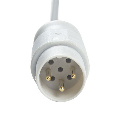 3.0M PVC Air Shield Temperature Adapter Cable to Dual Pin Connector Proximal with Rectangular Connector