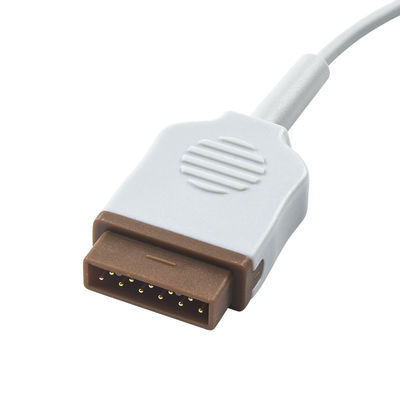 Compatible GE Healthcare Marquette Temperature Adapter for Dark Grey Adult Patient Size