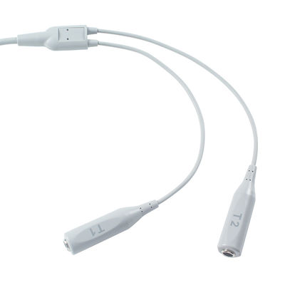 Compatible GE Healthcare Marquette Temperature Adapter for Dark Grey Adult Patient Size