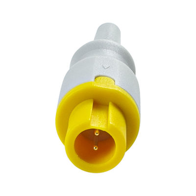 Single Channel 2-Pin Connector Temperature Adapter Compatible with Mindray Datascope 0011-30-37391