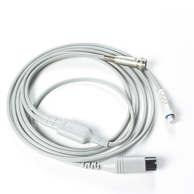 Compatible Spacelabs Cardiac Output Cable with Baxter Edwards /Abbott Injectate Temperature Probes