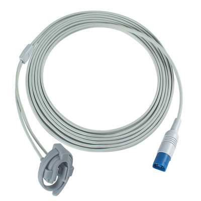 Sping 8Pin Adult Soft Tip SpO2 Sensor 3.0M