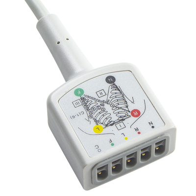 AAMI 3lead ECG Trunk Cable 130cm 12Pin VS Type