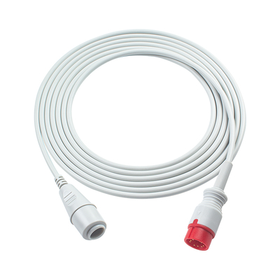 Zoncare IBP Adapter Extension Cable 8pin To Edward Argon BD Abbott BB PVB Utah Medex Mindray Connector