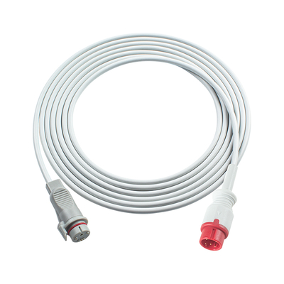 BARD IBP Adapter Cable 8 Pin With Edward Argon BD Abbott BB PVB Utah Medex Mindray Connector IBP Transducer Extension Cable