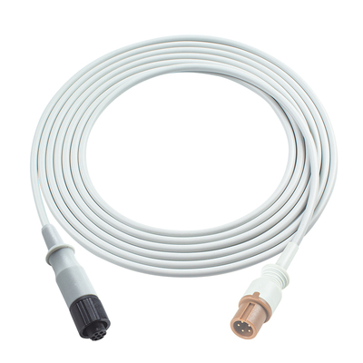 Contec IBP Adapter Cable 5pin With PVB Connector Blood Pressure IBP Extension Cable