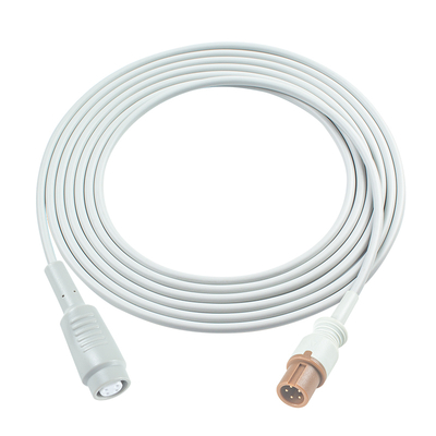 Contec IBP Adapter Cable 5pin With PVB Connector Blood Pressure IBP Extension Cable