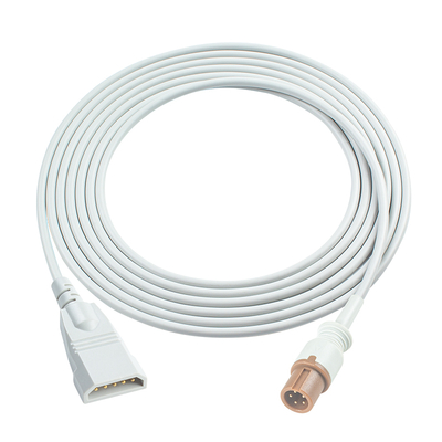 Latex-free Reusable IBP Adapter Cable with Anti-interference for Contec Patient Monitor