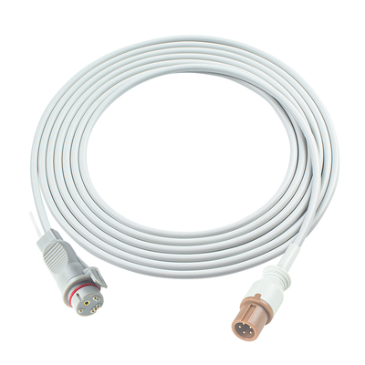 Contec IBP Adapter Cable 5pin With PVB Connector Blood Pressure IBP Extension Cable