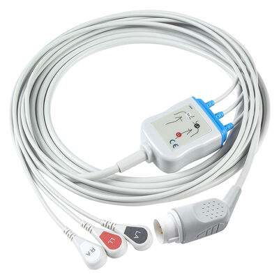 Mennen 900 1110 Horizon 2000 5200 Horizon 9000XL MR1200 1270 1280 1300 1380 1100 2100 2200 ECG EKG Cable and Leadwires 10Pin