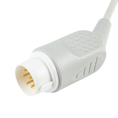Ph 43100A 8Pin ECG Cable and leadwires hp CodeMaster XL+ defibrillator machine