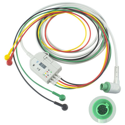 Stryker M-edtronic Physio-control LIFEPAK 12 120 15 Defibrillator ECG EKG Cable and Leadwires 11111-000018 11111-000020