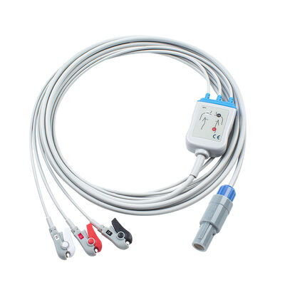 Huntleigh 8Pin Multi-Parameter Monitor Smartsigns Compact 300 500 ECG Cable ECG Cables and Leadwires