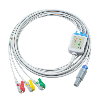 Huntleigh 8Pin Multi-Parameter Monitor Smartsigns Compact 300 500 ECG Cable ECG Cables and Leadwires