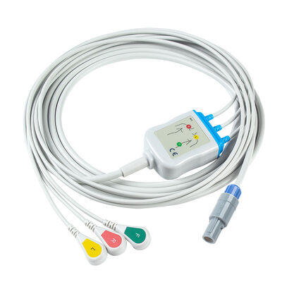 Huntleigh 8Pin Multi-Parameter Monitor Smartsigns Compact 300 500 ECG Cable ECG Cables and Leadwires