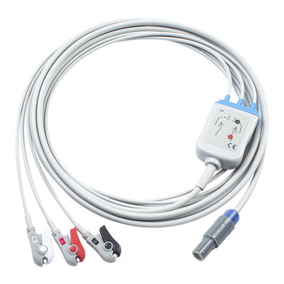 Samsung 7pin 3Lead one piece ECG Cable and leadwires