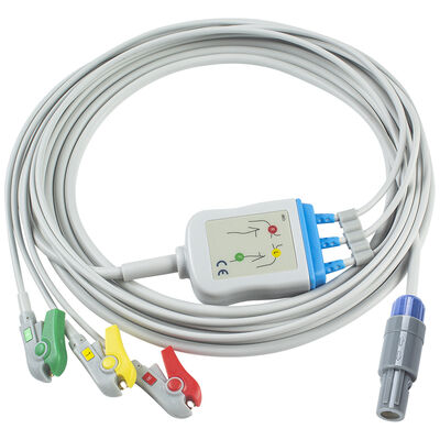 Samsung 7pin 3Lead one piece ECG Cable and leadwires