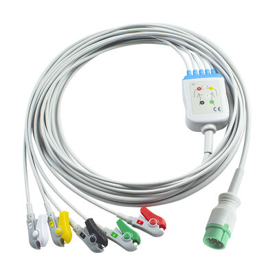 Zoncare PM7000D 3/4/5Lead ECG Cable and leadwires