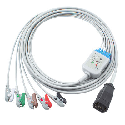 Zoll 15Pin one piece ECG Cable and leadwires