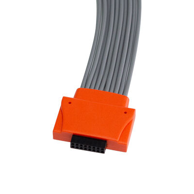 Compatible Cardioline Walk400h Clickholter NG 5 7 Lead TPU Material IEC Color Coding ECG Holter Cable